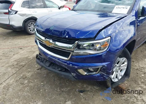 2016 Chevrolet Colorado Lt from USA, damaged, VIN 1GCGSCE35G1212944